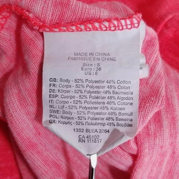 Bench Pink  2 Tone Zipper Sweater Size Small Running Hoodie Jacket Athletic - Picture 10 of 11